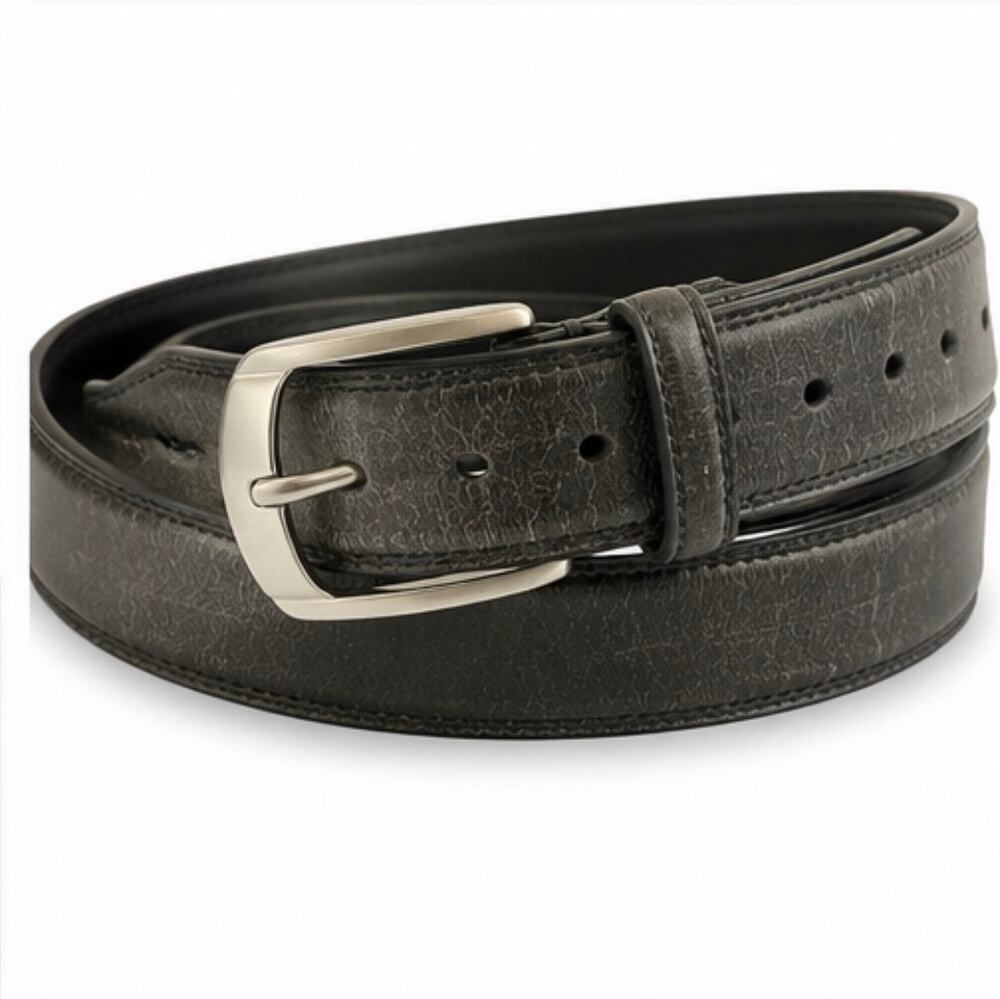 Dockers Genuine Leather Dark Brown Belt Size 36 Classic Dress Casual